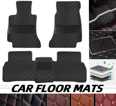 Car Floor Mats For Honda Custom All Models Jazz Odyssey CR-V Waterproof Carpets - image 1 of 4