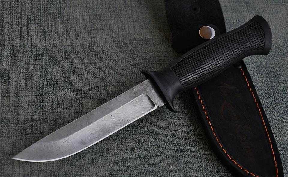 Nazarov Knives Russland 95H18 Rostfrei Outdoor Messer Handarbeit HRC60 Пехотинец - Bild 1 von 4