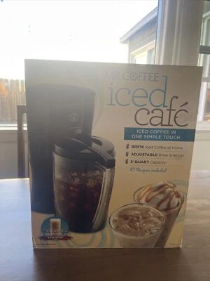 Mr. Coffee Iced Cafe BVMC-LV1 Iced Coffee Maker Black Factory Sealed Free Shipp - Image 1 of 4