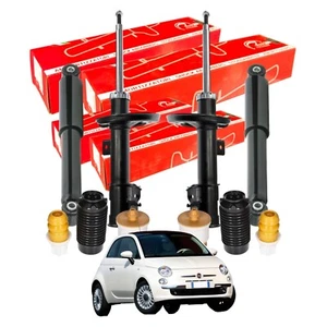 Kit Completo 4 Ammortizzatori Speed + Tamponi Per Fiat 500 0.9 1.2 1.3 1.4 <2007 - Imagen 1 de 7