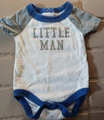 Body bebé niño LITTLE MAN - recién nacido Foto 1 de 3