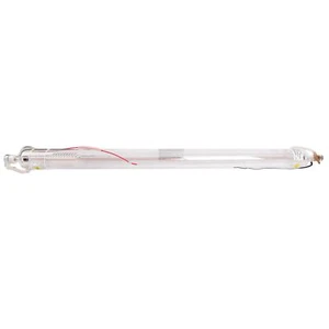80W CO2 Laser Tube 1250mm with Metal Head Peak 100W for Laser Engraving Machine - Picture 1 of 7