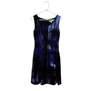 Banana Republic Leinen Pinselstrich Kleid Größe 0 - Bild 1 von 4