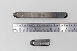 Individual Metal 3/32" High Number "6 or 9" Stamp Punch LAST ONE #8qo - Picture 1 of 3