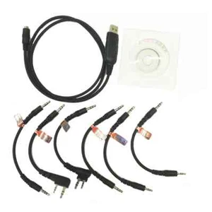 USB Programming Cable for Motorola HYT ICOM BAOFENG PUXING KENWOOD YAESU 6 in 1 - Picture 1 of 8