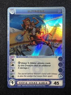 Chaotic TCG 3 Max ECP Ripple Intress 12/232 DOP 1st Ed Super Rare M/NM - Image 1 of 2