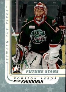 2010-11 ITG Between The Pipes Hockey #48 Anton Khudobin