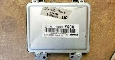 Computadora ecu ecm 12619810 Buick LaCrosse Grand Prix 2006-2008 Foto 1 de 2