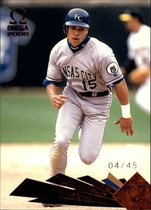 2000 Pacific Omega Copper Royals Baseball Card #66 Carlos Beltran /45