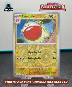 Electrodo 067/193 Holo Pokémon Reverso JCC: Paladea Evolved COMO NUEVO ENVIADO HOY - Imagen 1 de 2