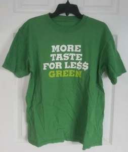 Wawa T-Shirt Green Size Large More Taste For Less Green Salads & Wraps - Picture 1 of 4