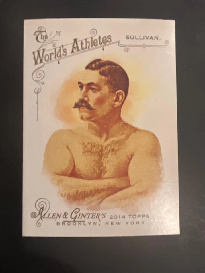 2014 Topps Allen & Ginter #46 John L. Sullivan Boxer Visits White House 1887 - Image 1 of 1