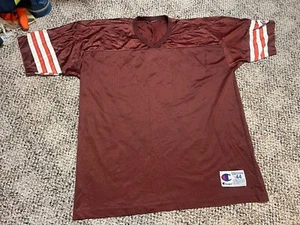 Vintage Champion Cleveland Browns Blank NFL Football Jersey Size 44 Large - Picture 1 of 3