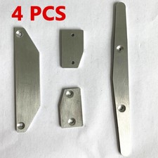 4 Pcs Aluminum Skid Plates Chassis Protectors Set For Arrma Infraction Felony