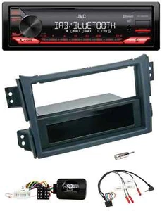 JVC Bluetooth USB DAB Lenkrad Autoradio für Opel Agila B Suzuki Splash 2008-2014 - Bild 1 von 9