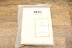 DULCIDEE Elfenbein Transparent Vorhänge 59" Breite 108" Lang 2 Paneele Set Stange Tasche - Bild 1 von 2