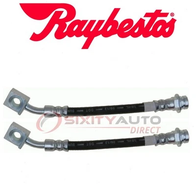 2 pc Raybestos Rear Brake Hydraulic Hose for 2015-2016 BMW 428i Gran Coupe - pw Foto 1 de 4