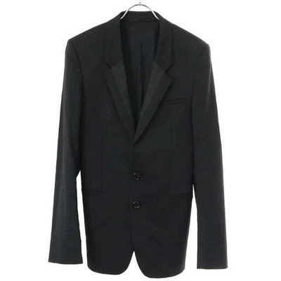 ANN DEMEULEMEESTER 2B TAILORED JACKET BLACK XXS Used MESC-0 - Image 1 of 4