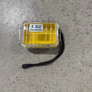 Pelican 1010 Micro Case (Yellow with Clear Top) - Picture 1 of 4