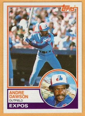 1983 Topps #680 Andre Dawson casi nuevo [Ad680] Foto 1 de 2