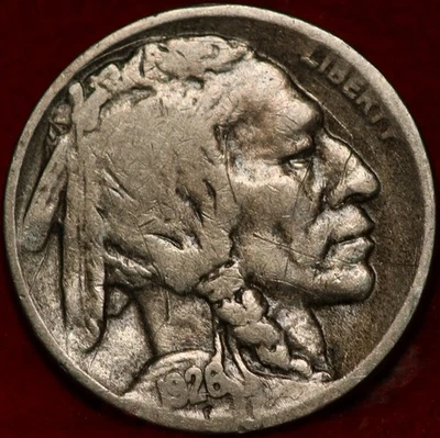 1926-D Denver Mint Buffalo Nickel - Image 1 of 2