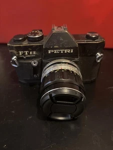 Vintage Petri FT EE analoge Vollautomatikkamera mit Objektiv - Bild 1 von 4