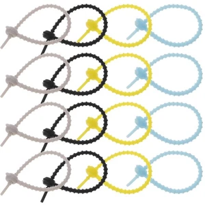 20 Pcs Cable Management Belt Travel Cord Ties for Charging Cables - Afbeelding 1 van 12