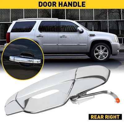 Rear Outer Door Handle Passenger Side For 2007-2014 Cadillac Escalade ESV EXT PY Foto 1 de 4