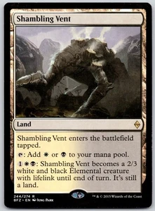 Shambling Vent - Battle for Zendikar BFZ- MTG - LP Magic - 244 R - Picture 1 of 2