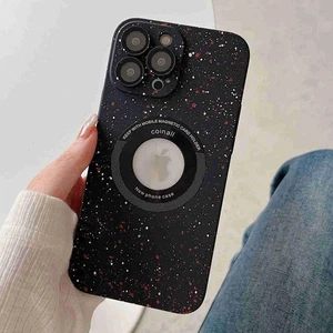 Custodia per telefono magnetica MagSafe per iPhone 12 Pro Max Splash Ink (nera) - Foto 1 di 1