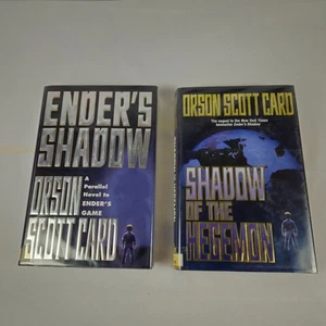 ENDER'S SHADOW & SHADOW OF THE HEGEMON Orson Scott Card 1st Ed/1st PR HC/DJ 1999 - Imagen 1 de 16