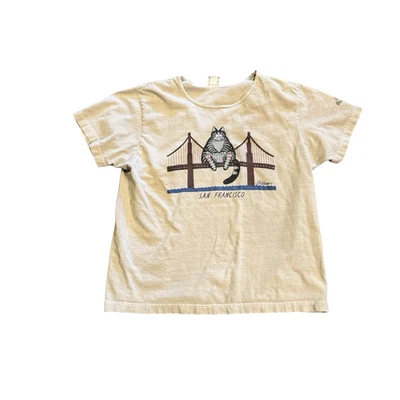 Camiseta Vintage Años 90 B. Kliban San Francisco Puente Gato Camisas Locas Talla Pequeña Foto 1 de 4