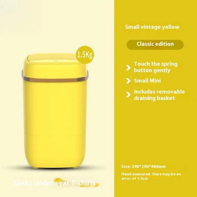 Baby Underwear Home Washing and Spinning Automatic Mini Washing Machine - Image 1 of 4