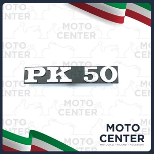 TARGHETTA LATERALE PK 50 COFANO DX. PIAGGIO VESPA PK 50 - Picture 1 of 1