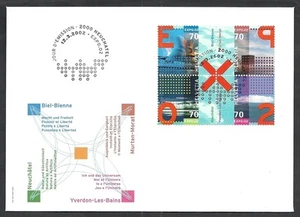 2002 FDC SVIZZERA - HELVETIA - EXPO '02 - SV4 - Picture 1 of 1