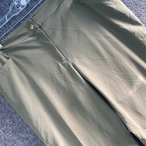 Additions by Chico's olivgrüne Golfhose Hosen Taschen Größe 2 Regular - Bild 1 von 8