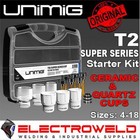 UNIMIG T2 Tig Torch Super Series Starter Kit Welding Gun Consumables Lens U42006