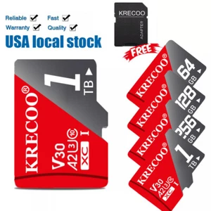 Micro SD Card Memory 32GB 64GB 128GB 256GB 512GB Lot Extreme Ultra NEW US - Picture 1 of 19