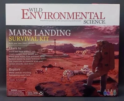 Mars Landing Survival Kit - Home STEM Kit Wild Environmental Science NEW - Image 1 of 4