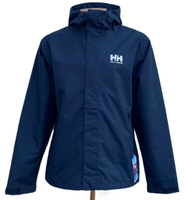 Men's Helly Hansen Seven J Rain Jacket NAVY $110, Size: S - Image 1 of 4