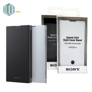 Original Sony Official Style Cover Stand Case for Xperia XA2 (SCSH10) - Picture 1 of 16