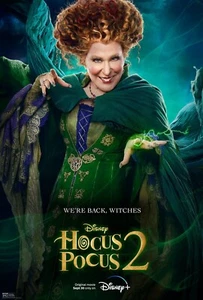 Hocus Pocus 2 Bette Midler Sarah Jessica Parker Kathy Najimy 11x17 Movie Poster - Picture 1 of 1