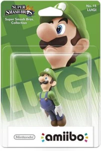 PERSONAJE AMIIBO NINTENDO - LUIGI (COLECCIÓN SUPER SMASH BROS.) - Imagen 1 de 2