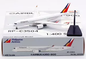 Aviación 1:400 Philippine Airlines Airbus A350-900 Diecast Jet Modelo RP-C3504 - Imagen 1 de 18