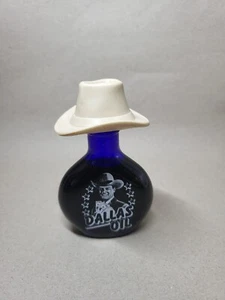 Dallas Oil # J.R. Ewing # Retro Miniatur Likör Flasche #ungeöffnet # 1982 # 80er - Bild 1 von 4