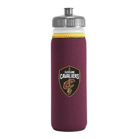 CLEVELAND CAVALIERS 22oz SQUEEZABLE PLASTIC WATER BOTTLE (CLOSEOUT) Cover