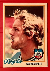 1978 OPC O-Pee-Chee Baseball #215 George Brett Kansas City Royals