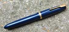 NO RESERVE Vintage Blue Parker Duofold Blue Fountain Pen 