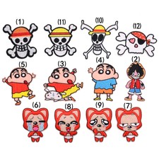 12PCS/Lot Animals & Kids DIY Patches Embroidered Iron Sew On Patch For Clothing