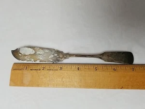 Vecchio coltello inglese Tipt by Gorham argento sterling singolo 7 1/8 - Foto 1 di 4